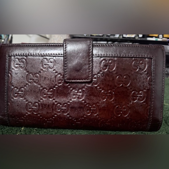 Gucci Brown Leather Wallet - Picture 6 of 10